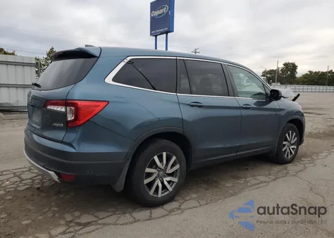 2020 Honda Pilot Ex z USA, uszkodzony, nr VIN 5FNYF6H35LB051678
